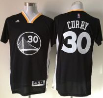 Golden State Warriors -30 Stephen Curry New Black Alternate Stitched NBA Jersey