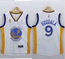 Golden State Warriors -9 Andre Iguodala White New Champions Stitched NBA Jersey