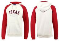 Texas Rangers Pullover Hoodie White Red