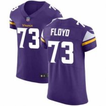 Nike Vikings -73 Sharrif Floyd Purple Team Color Stitched NFL Vapor Untouchable Elite Jersey