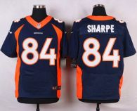 Nike Denver Broncos #84 Shannon Sharpe Navy Blue Alternate Men's Stitched NFL Elite Jersey