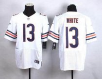 Nike Chicago Bears -13 Kevin White White Stitched NFL Elite Jersey
