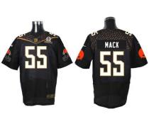 Nike Cleveland Browns -55 Alex Mack Black 2016 Pro Bowl Stitched NFL Elite Jersey