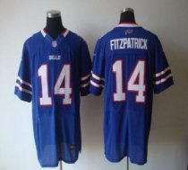 Nike Bills -14 Ryan Fitzpatrick Royal Blue Team Color Stitched NFL Elite Jersey