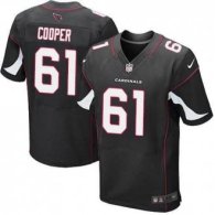 Nike Arizona Cardinals -61 Cooper Jersey Black Elite Alternate Jersey