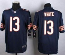 Nike Chicago Bears -13 Kevin White Navy Blue Team Color Stitched NFL Limited Jersey