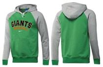 San Francisco Giants Pullover Hoodie Green Grey