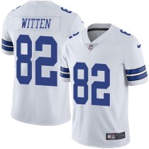 Nike Cowboys -82 Jason Witten White Stitched NFL Vapor Untouchable Limited Jersey