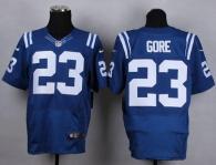 Nike Indianapolis Colts #23 Frank Gore Royal Blue Team Color Men's Stitched NFL Elite Jersey