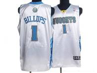 Denver Nuggets -1 Chauncey Billups Stitched White NBA Jersey