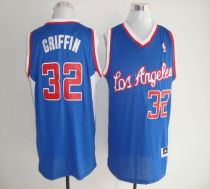 Los Angeles Clippers -32 Blake Griffin Blue Revolution 30 Stitched NBA Jersey