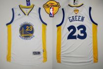 Revolution 30 Golden State Warriors -23 Draymond Green White The Finals Patch Stitched NBA Jersey