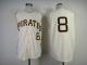Mitchell And Ness 1960 Pittsburgh Pirates #8 Willie Stargell Cream Throwback Stitched MLB Jersey