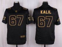 Nike Carolina Panthers -67 Ryan Kalil Pro Line Black Gold Collection Stitched NFL Elite Jersey