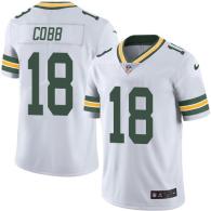 Nike Packers -18 Randall Cobb White Stitched NFL Vapor Untouchable Limited Jersey