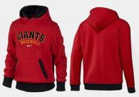 San Francisco Giants Pullover Hoodie Red Black