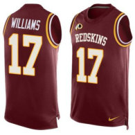 Nike Redskins -17 Doug Williams Burgundy Red Team Color Stitched NFL Limited Tank Top Jersey