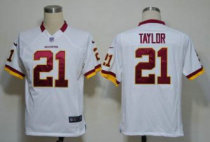 Nike Redskins -21 Sean Taylor White Stitched NFL Game Jersey