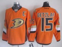 Anaheim Ducks -15 Ryan Getzlaf Orange 2014 Stadium Series Stitched NHL Jersey
