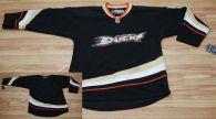 Anaheim Ducks Blank Stitched Black NHL Jersey