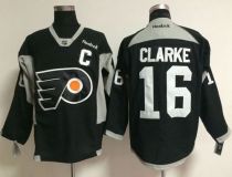 Philadelphia Flyers -16 Bobby Clarke Black Practice Stitched NHL Jersey
