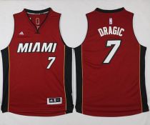 Miami Heat -7 Goran Dragic Red Stitched NBA Jersey
