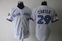 Mitchell And Ness Toronto Blue Jays #29 Joe Carter White Stitched MLB Jersey