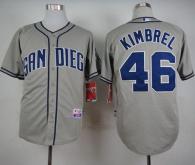 San Diego Padres #46 Craig Kimbrel Coffee Grey Cool Base Stitched MLB Jersey