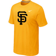 MLB San Francisco Giants Heathered Yellow Nike Blended T-Shirt