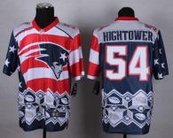 Nike New England Patriots -54 Dont'a Hightower Navy Blue Mens Stitched NFL Elite Noble Fashion Jerse