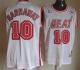 Miami Heat -10 Tim Hardaway White Throwback Stitched NBA Jersey