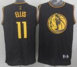 Dallas Mavericks -11 Monta Ellis Black Precious Metals Fashion Stitched NBA Jersey