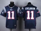 Nike New England Patriots -11 Julian Edelman Navy Blue Team Color Mens Stitched NFL Elite Jersey