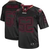 Nike San Francisco 49ers -52 Patrick Willis Lights Out Black Mens Stitched NFL Elite Jersey