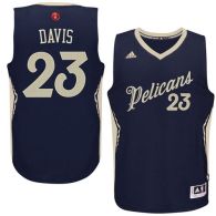 New Orleans Pelicans -23 Anthony Davis Navy 2015-2016 Christmas Day Stitched NBA Jersey