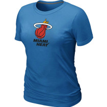 NBA Miami Heat Big Tall Primary Logo Women T-Shirt (5)