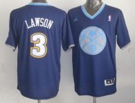 Denver Nuggets -3 Ty Lawson Dark Blue 2013 Christmas Day Swingman Stitched NBA Jersey