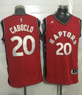 Toronto Raptors -20 Bruno Caboclo Red Stitched NBA Jersey