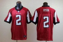 Nike Falcons 2 Matt Ryan Red Team Color Stitched NFL Elite Jersey