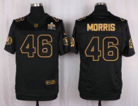 Nike Washington Redskins -46 Alfred Morris Black Stitched NFL Elite Pro Line Gold Collection Jersey