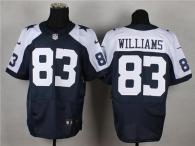 Nike Dallas Cowboys #83 Terrance Williams Navy Blue Thanksgiving Throwback Men's Stitched NFL Elite
