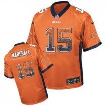 Nike Bears -15 Brandon Marshall Orange Alternate Stitched NFL Elite Drift Fashion Jersey