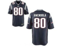 2012 NEW NFL New England Patriots 80 Danny Amendola Blue Jerseys (Elite)