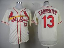 St Louis Cardinals #13 Matt Carpenter Cream Cool Base Stitched MLB Jersey