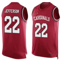 Nike Arizona Cardinals -22 Tony Jefferson Red Team Color Stitched NFL Limited Tank Top Jersey
