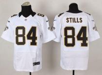 Nike New Orleans Saints #84 Kenny Stills White Men's Stitched NFL Elite Jersey