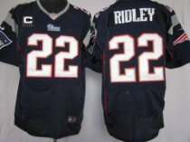 Nike Patriots -22 Stevan Ridley Navy Blue Team Color With C Patch Stitched NFL Elite Jersey