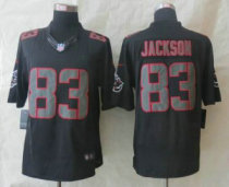 New Nike Tampa Bay Buccaneers -83 Jackson Lights Impact Limited Black Jerseys