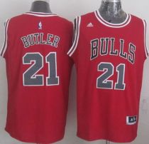 Revolution 30 Chicago Bulls -21 Jimmy Butler Red Stitched NBA Jersey