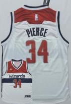 Washington Wizards -34 Paul Pierce New White Home Stitched NBA Jersey